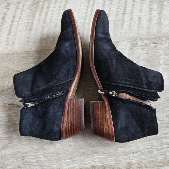 Sam Edelman Betty Suede Leather Ankle Booties - Picture 7 of 16
